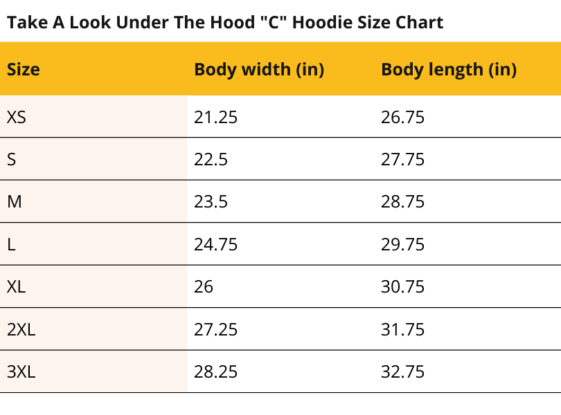 Take A Look Under The Hood "C" Oversized Hoodie